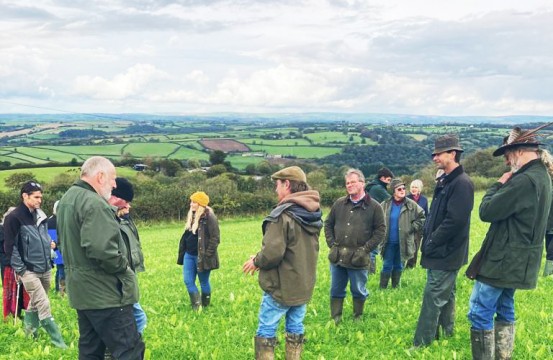 Higher-Hacknell-Taking-Stock-farm-walk