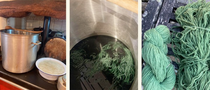 wool-dyeing