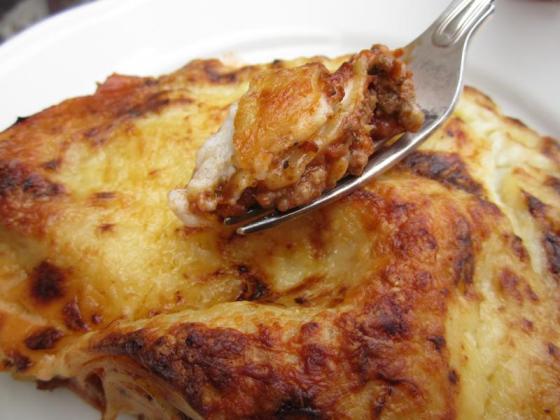 Organic Beef Lasagne - serves 1